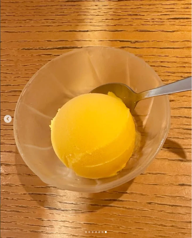 Drinks and something she hoped to try next time — Haruru’s photograph