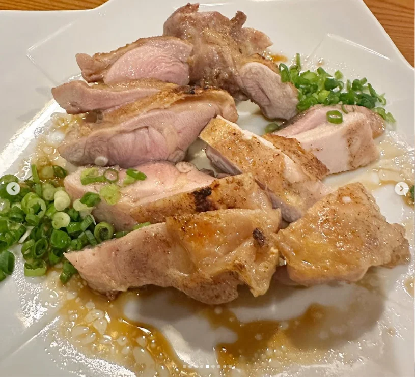Salad and meat dishes made it a generous meal — Haruru’s photograph