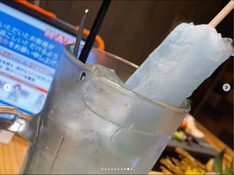 Enjoying the presentation as well as the food — Haruru’s photograph