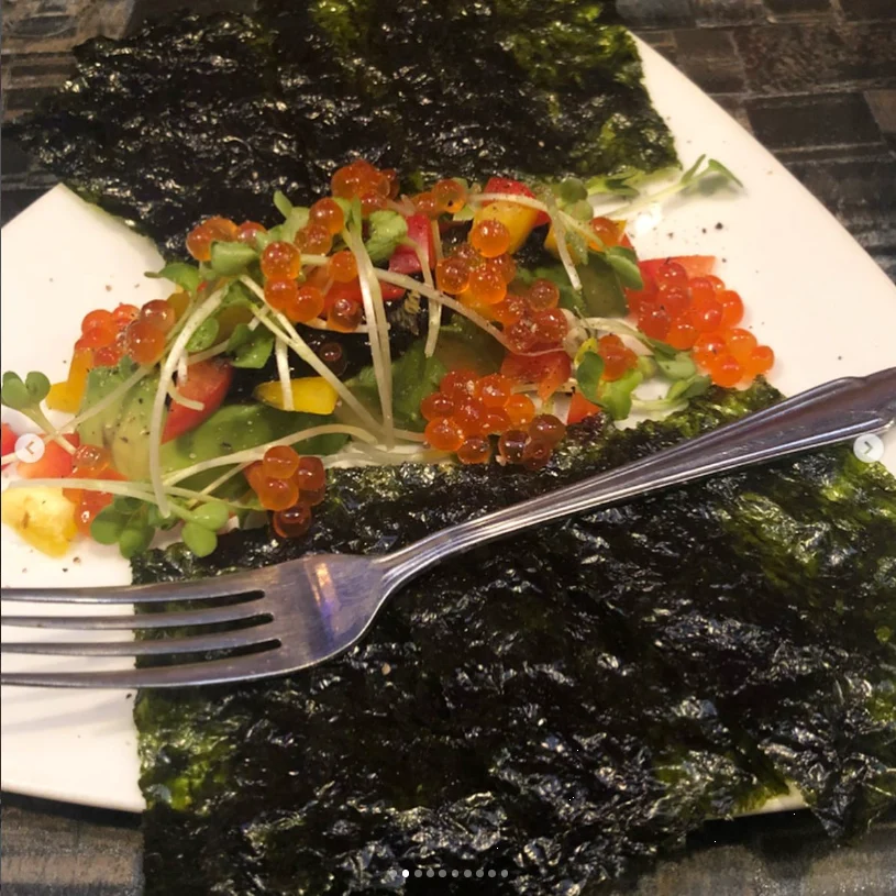 Plenty of dishes and a wish to return — Haruru’s photograph