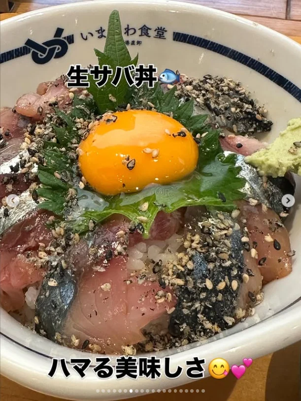 Mackerel and tuna rice bowls — Haruru’s photograph