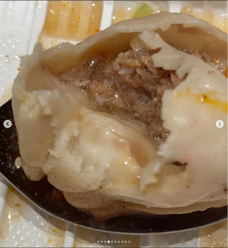 Dumplings and shaved ice with watermelon and mango — Haruru’s photograph