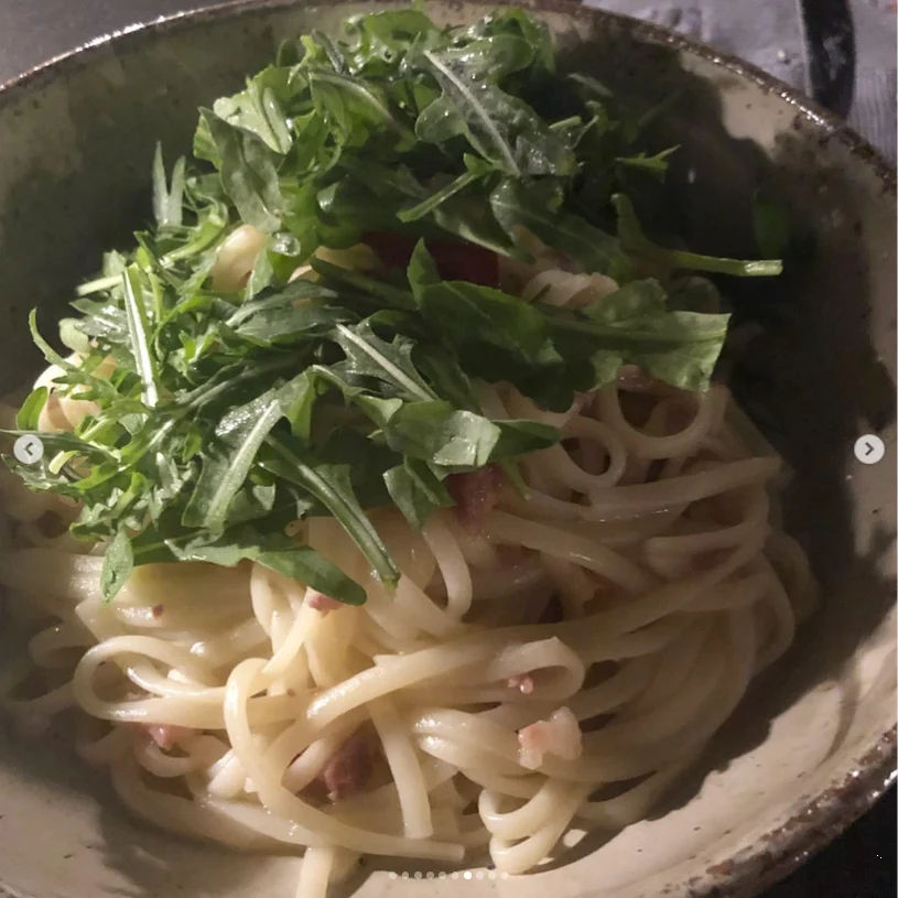 The food she enjoyed that evening — Haruru’s photograph