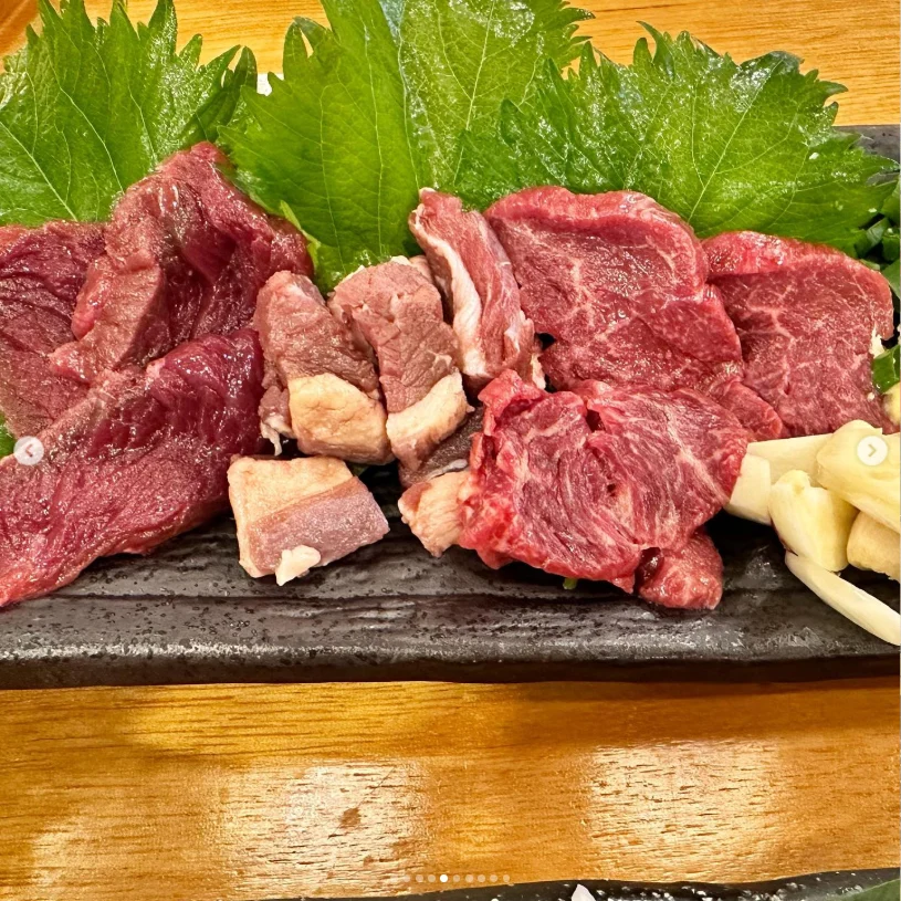 Sashimi and two different lemon sours — Haruru’s photograph