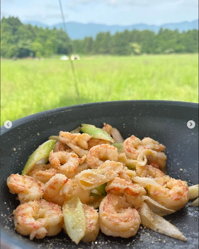 朝から、たっぷり食べました — ハルルの写真