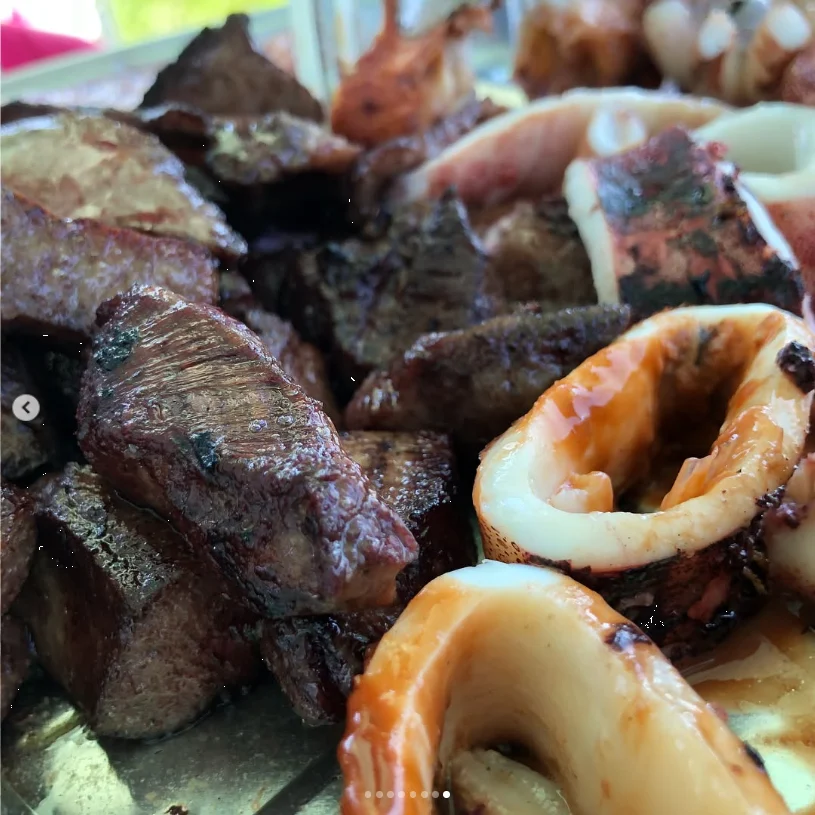 Meat, seafood and lightly pickled vegetables — Haruru’s photograph