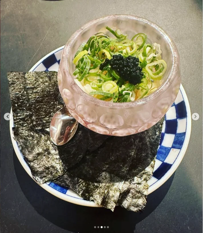 Food and a memorable Blue Hawaii sour — Haruru’s photograph