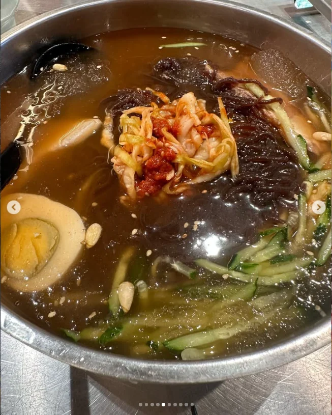 Cold noodles and oysters with garlic — Haruru’s photograph