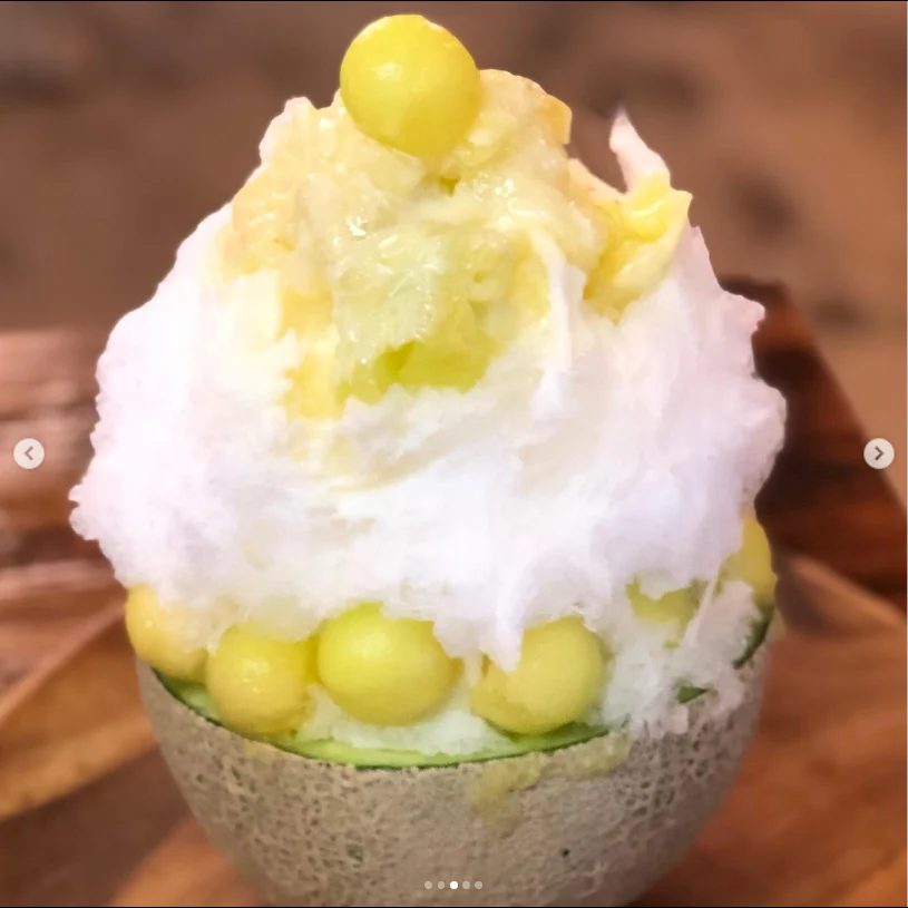楽しみにしていたかき氷を、ようやく — ハルルの写真