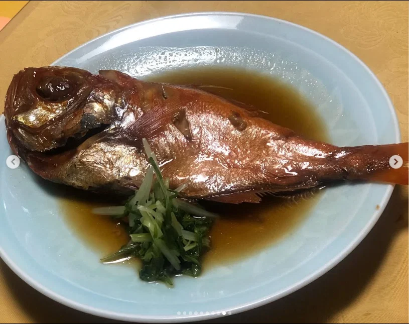 A hotel meal with more than she could finish — Haruru’s photograph