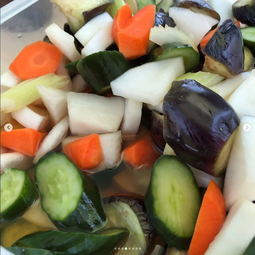 Meat, seafood and lightly pickled vegetables — Haruru’s photograph