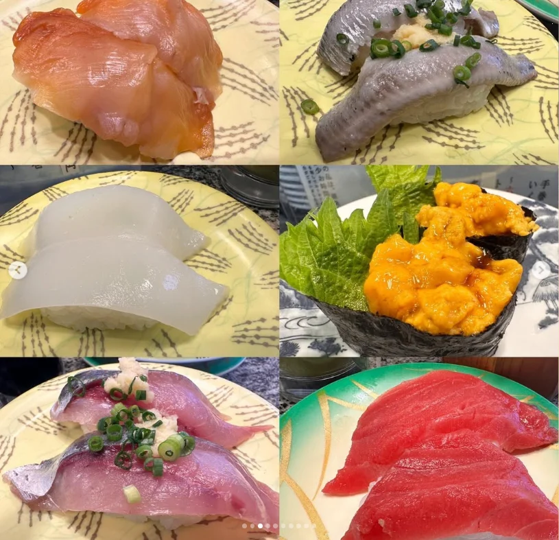 Oysters and conveyor-belt sushi at Nakaminato — Haruru’s photograph
