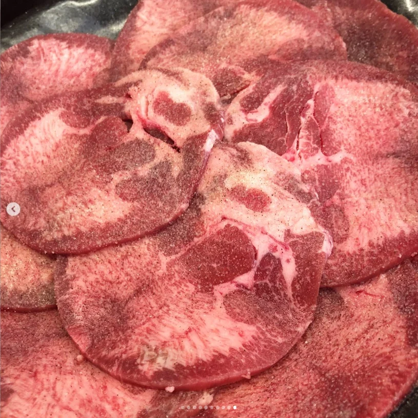 A satisfying lunch at her familiar yakiniku restaurant — Haruru’s photograph