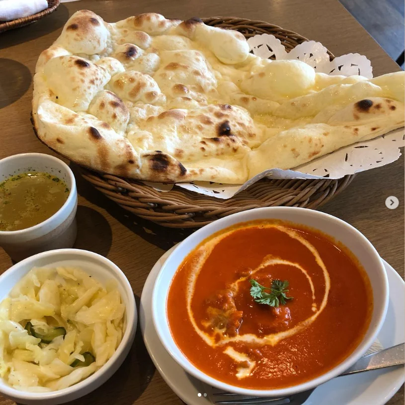 More naan than she could finish — Haruru’s photograph