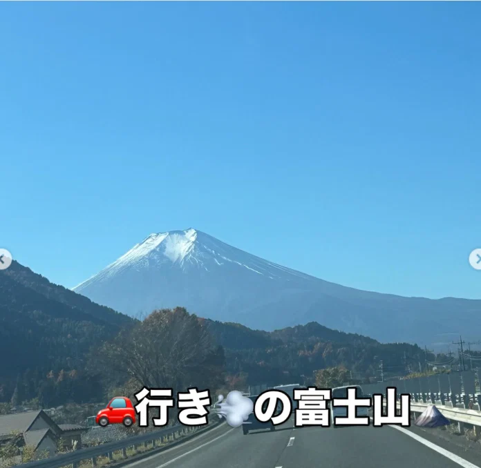 Warm days and a photographed view of Fuji — Haruru’s photograph