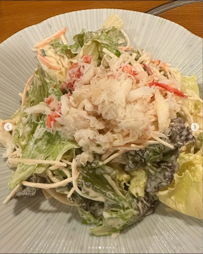 Sashimi to start, with more dishes to follow — Haruru’s photograph