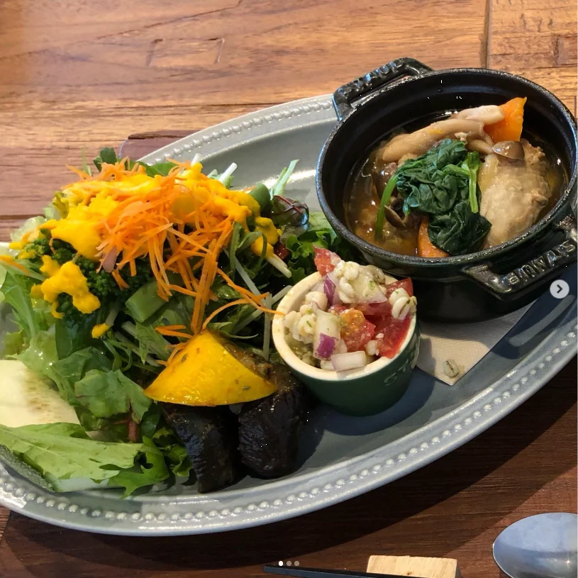 Plenty of vegetables and chicken from STAUB cookware — Haruru’s photograph