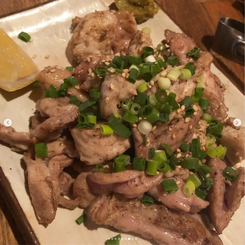 Several dishes, with soki soba to finish — Haruru’s photograph