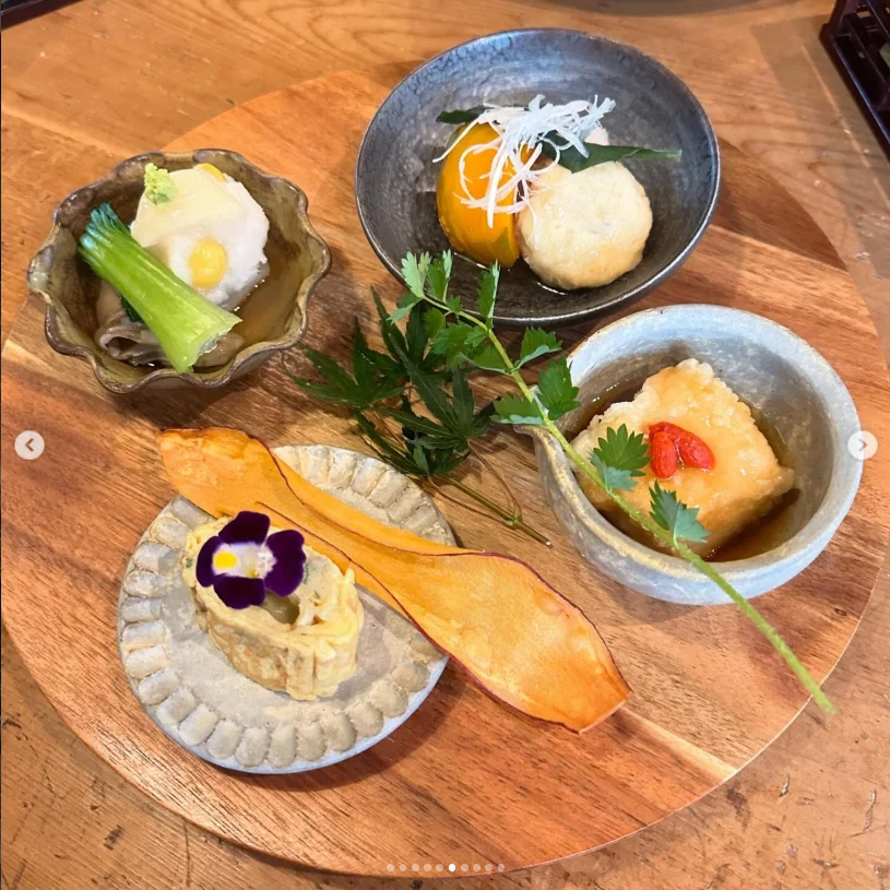 Food she enjoyed looking at as well as eating — Haruru’s photograph
