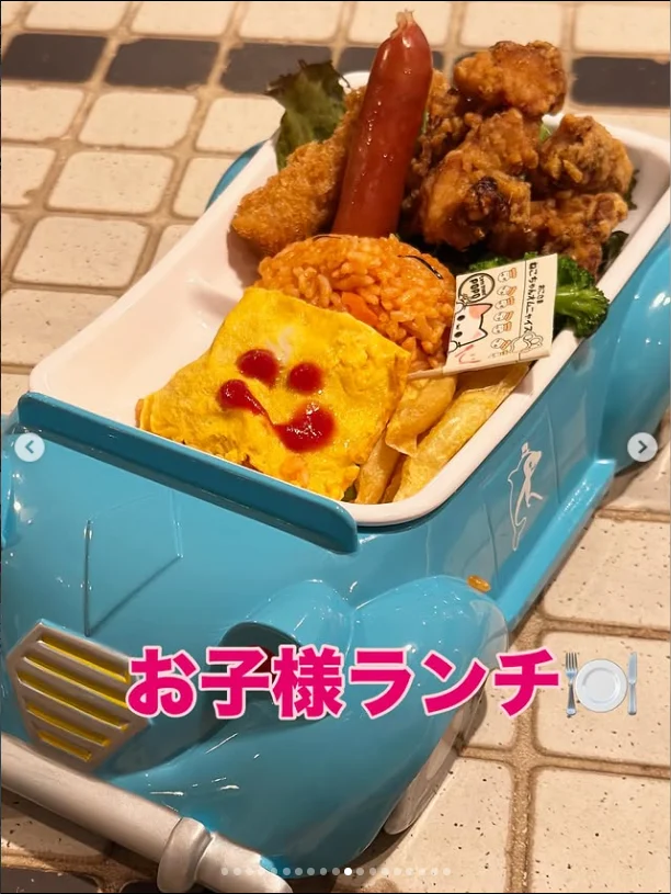 ランチの料理名と、ソースを残した皿 — ハルルの写真