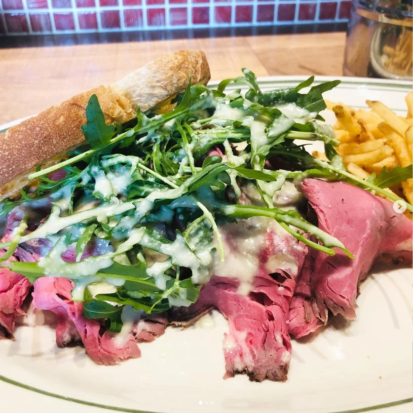 食べたかったサンドを楽しむまで。厚木のローストビーフランチ — ハルルの写真