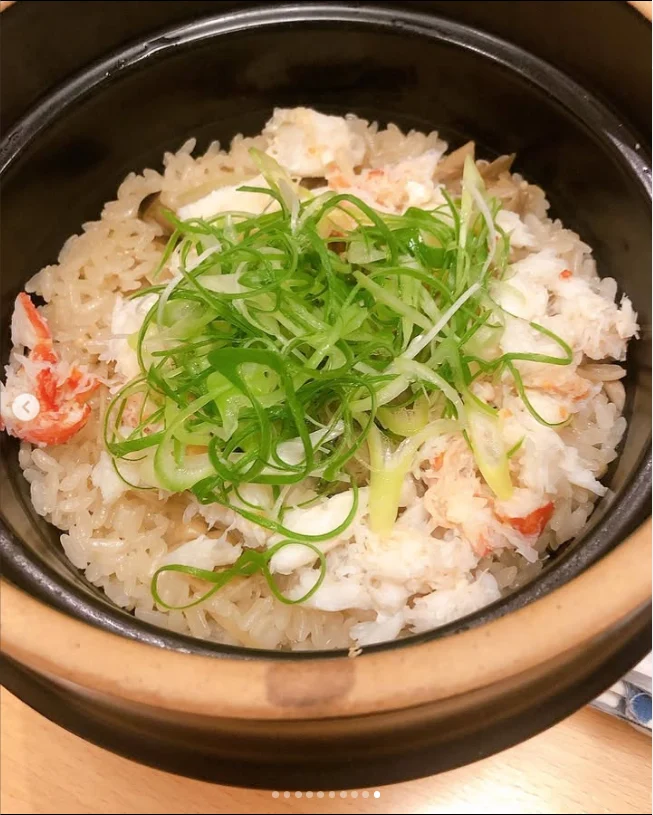 A meal she enjoyed despite the price — Haruru’s photograph