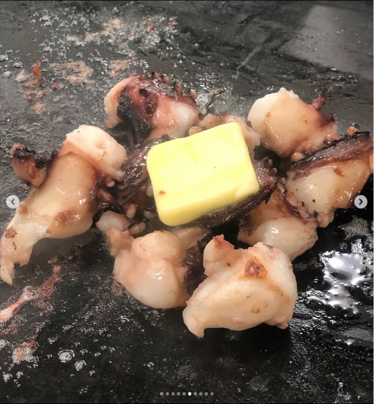 The squid starter that stood out — Haruru’s photograph