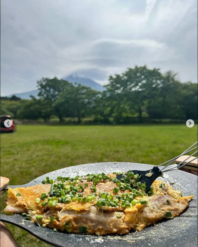 朝から、たっぷり食べました — ハルルの写真