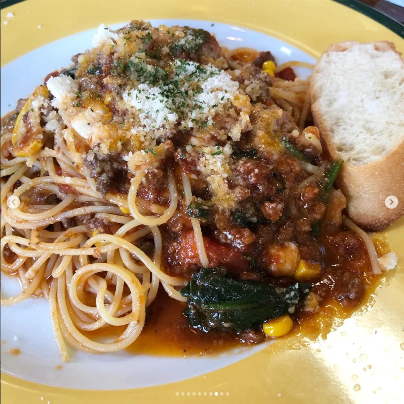 A meal her companions enjoyed — Haruru’s photograph