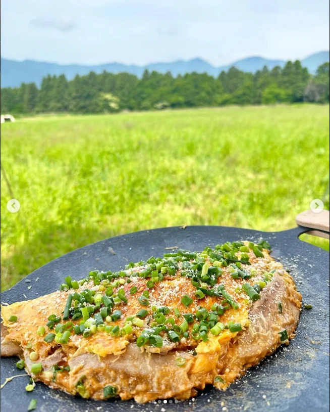 朝から、たっぷり食べました — ハルルの写真