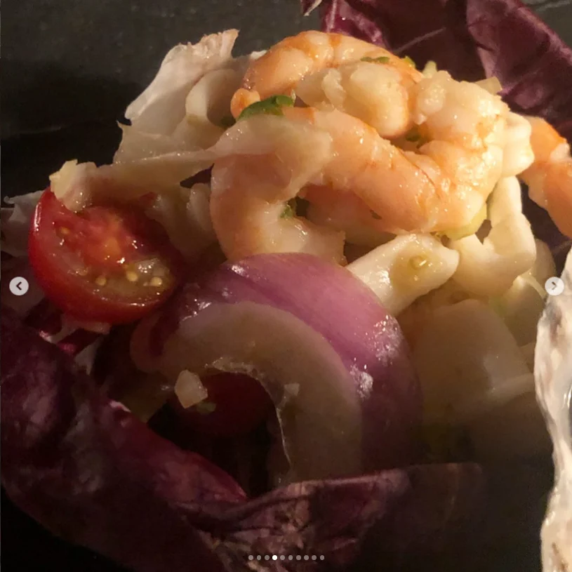 The food she enjoyed that evening — Haruru’s photograph