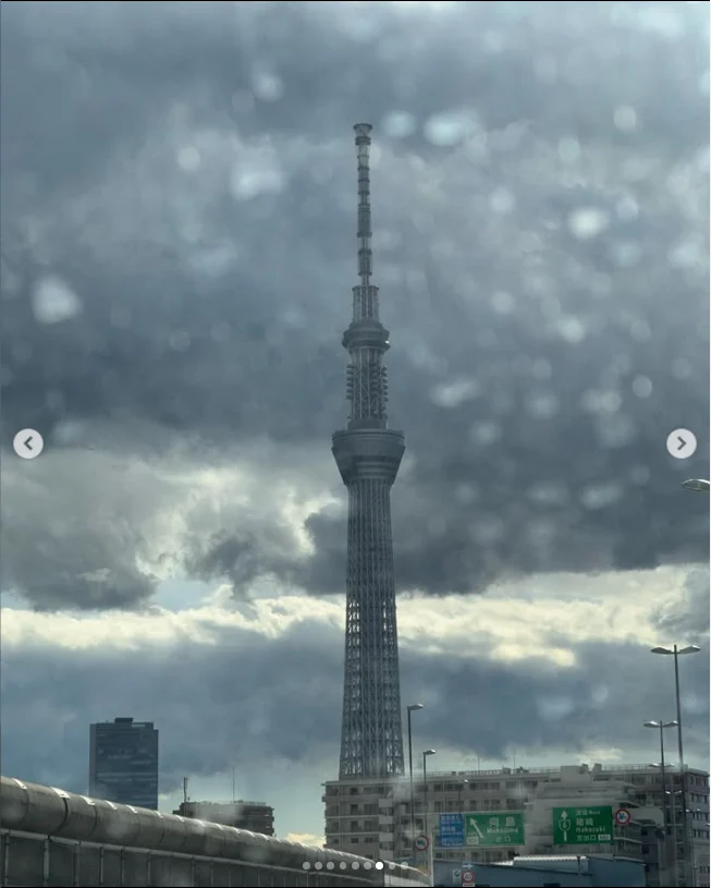 Clouds over Tokyo and one more memorable meal — Haruru’s photograph