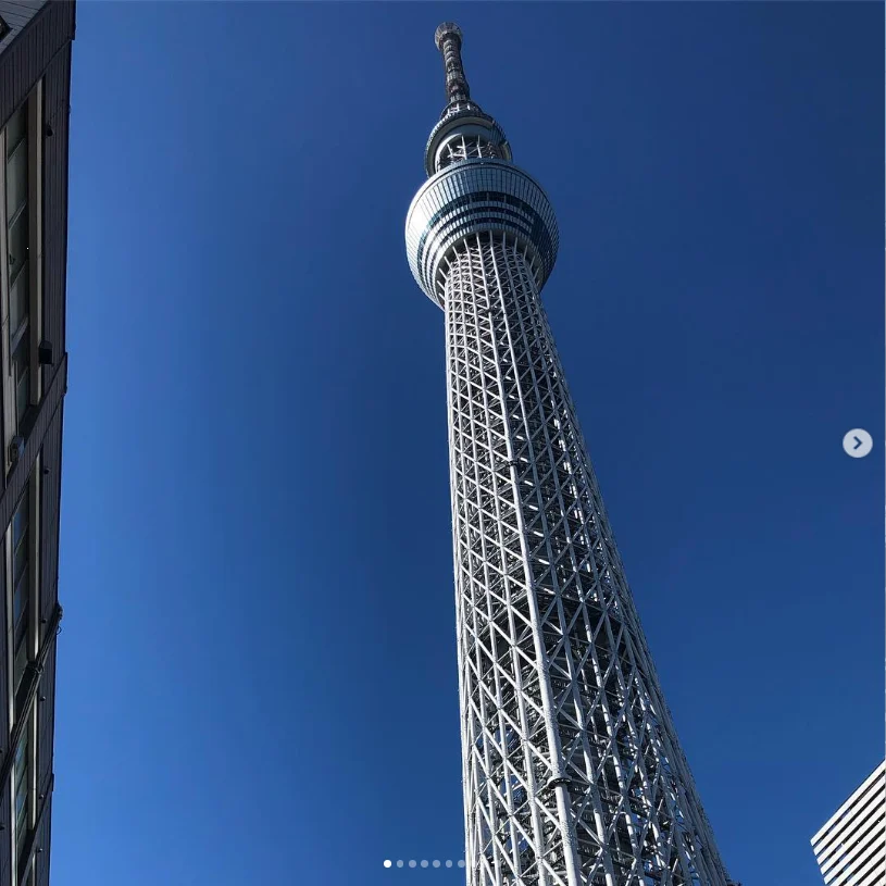 乗り換えの途中で、スカイツリーを見に — ハルルの写真