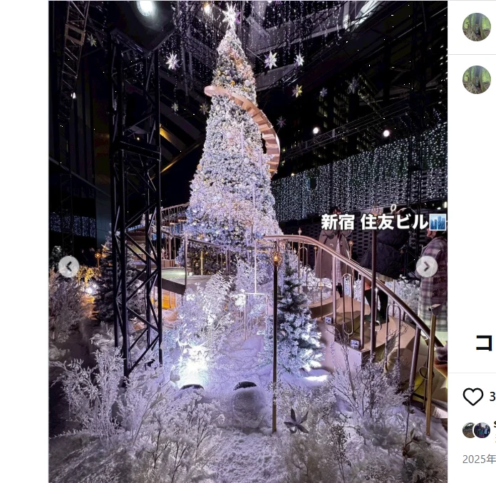 An unexpected tree in Shinjuku — Haruru’s photograph