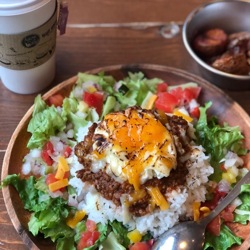 Sour cream beneath the cheese — Haruru’s photograph