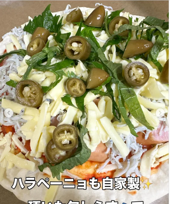 料理写真に添えた、短い名前や言葉 — ハルルの写真