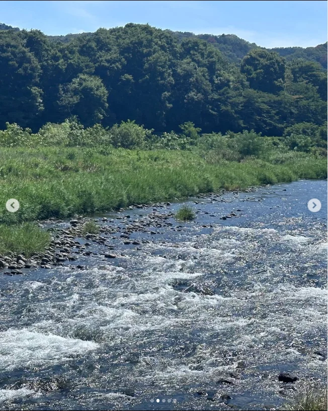 Watching the water in the July heat — Haruru’s photograph