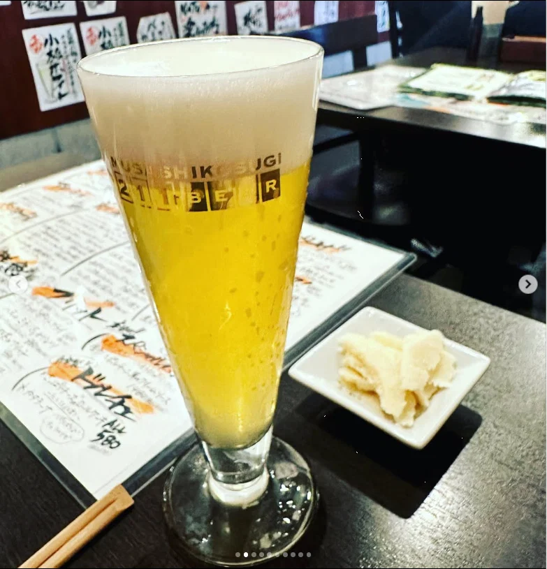 A first visit and a glass of Kosugi beer — Haruru’s photograph