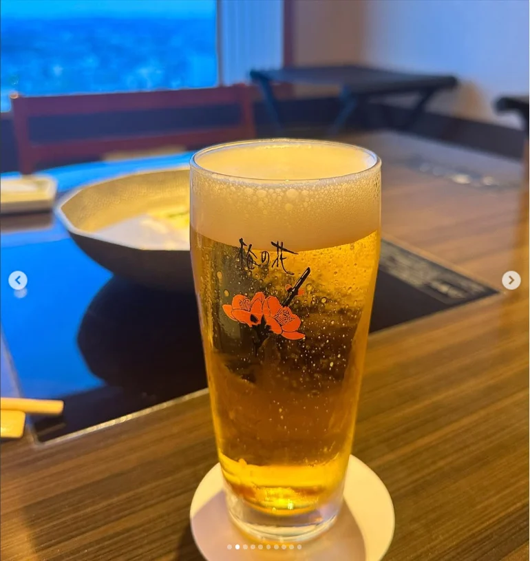 Enjoying each dish — Haruru’s photograph