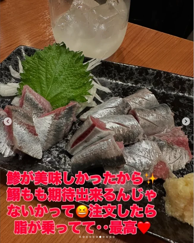 Names and impressions written on the food photographs — Haruru’s photograph