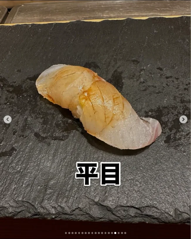 Dish names and little notes in the photographs — Haruru’s photograph