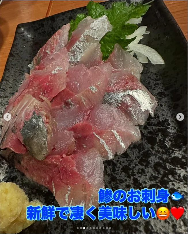 Names and impressions written on the food photographs — Haruru’s photograph