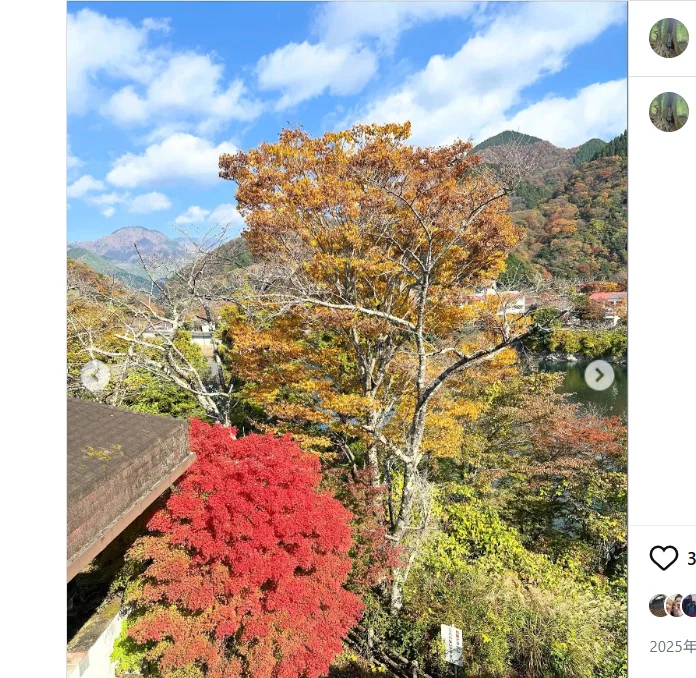 Autumn colours in the Lake Tanzawa photographs — Haruru’s photograph