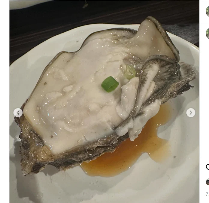 いつもの店で生牡蠣を。食事の写真と、ライブを待つ気持ち — ハルルの写真