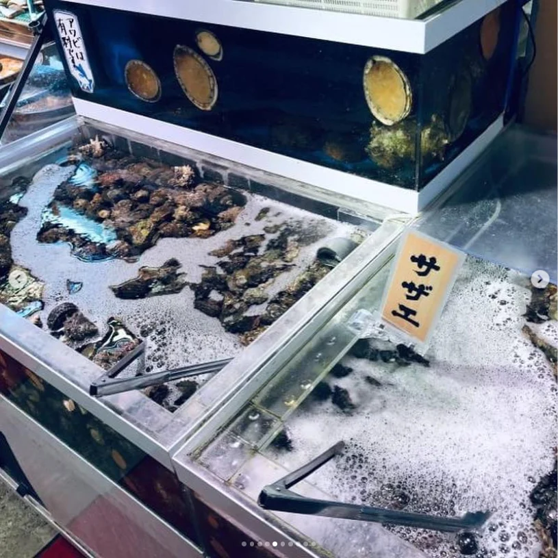 Grilled seafood from the morning — Haruru’s photograph