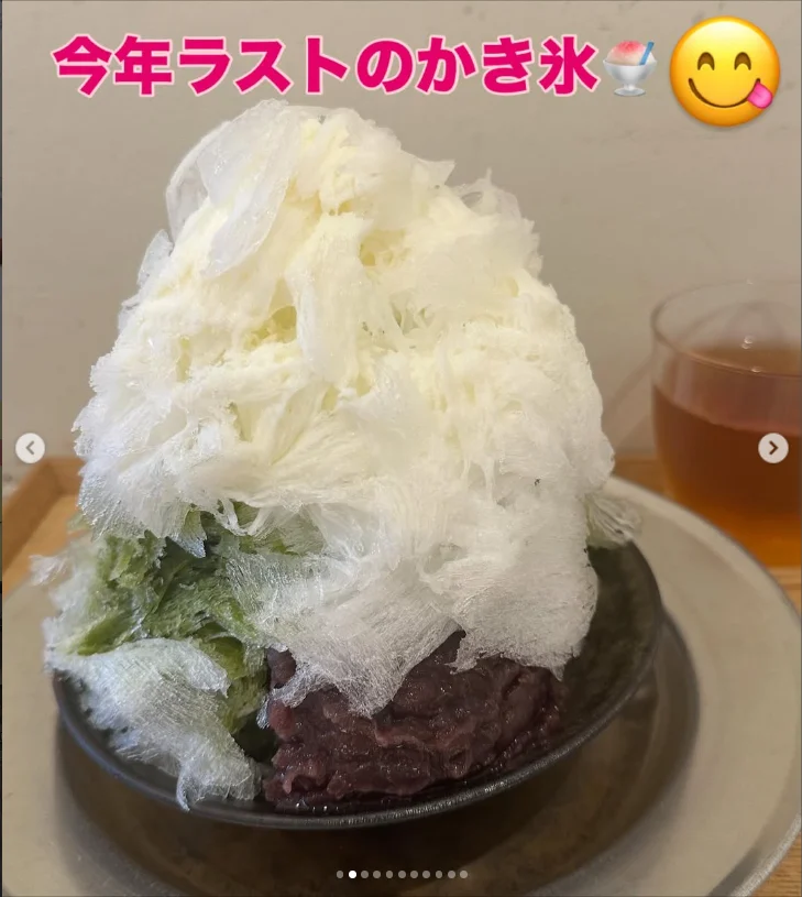 学芸大学で、かき氷から始まる同級生とのランチ — ハルルの写真