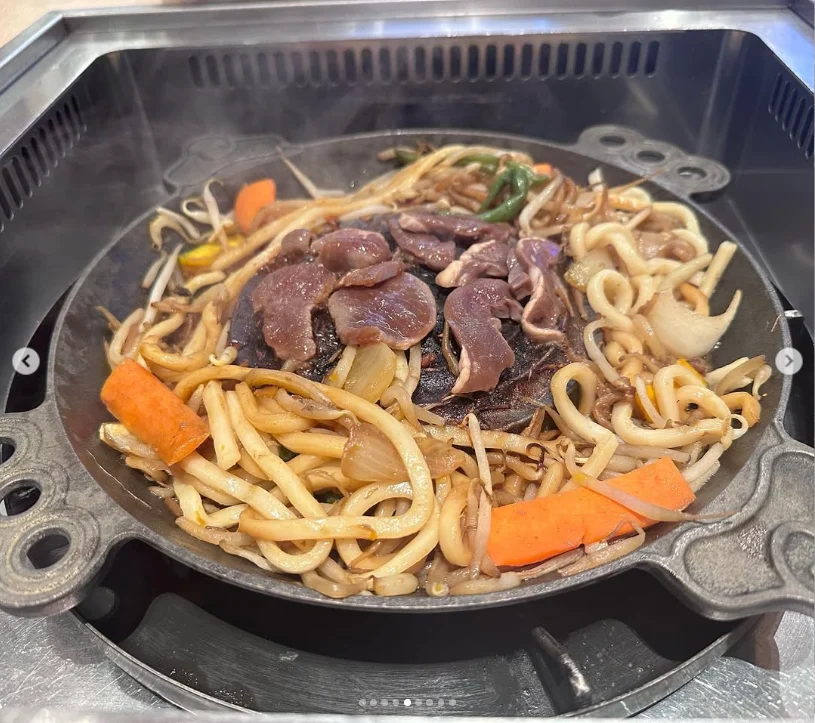 Four kinds of jingisukan for dinner — Haruru’s photograph