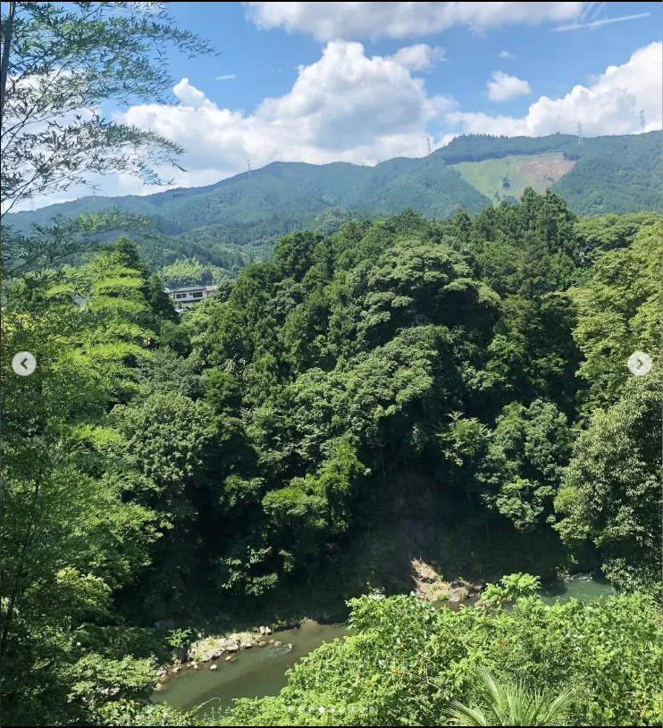 きれいな景色と、あっという間に溶けるかき氷 — ハルルの写真