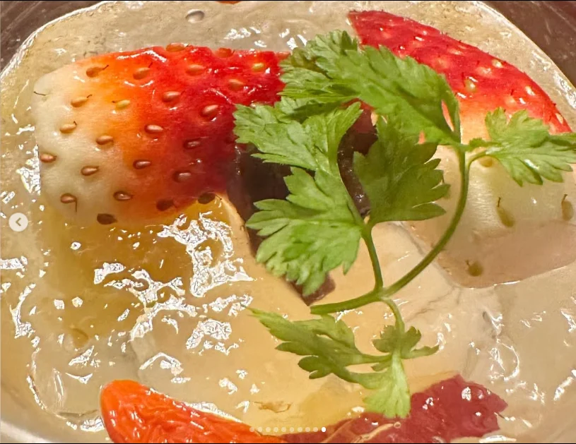A warm day and a meal that suited her — Haruru’s photograph
