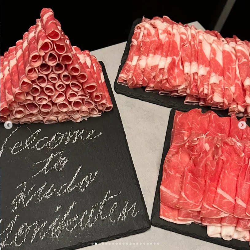 Trying lamb shabu-shabu for the first time — Haruru’s photograph